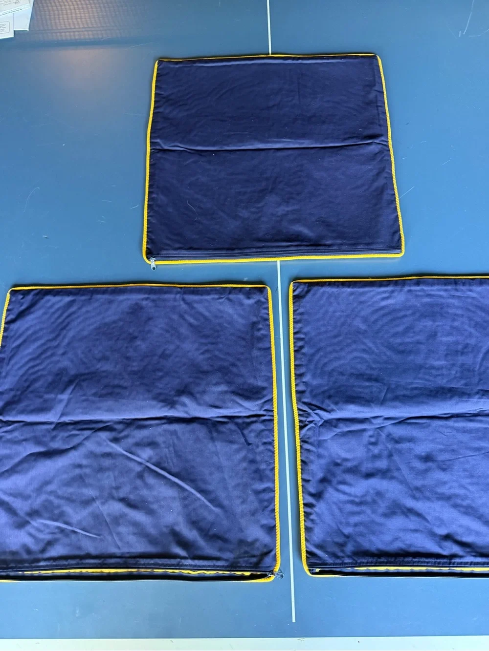 Lot of Three Hand Stitched 18